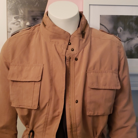 Tan utility jacket - Picture 3 of 8